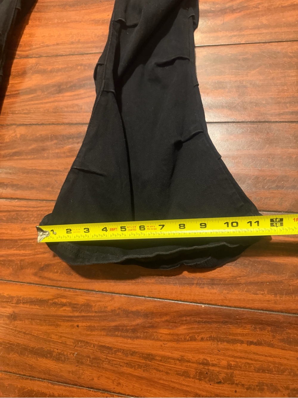 Darker Wavs black EPIC flared jeans pants dollskill sizes XS - Picture 2 of 11